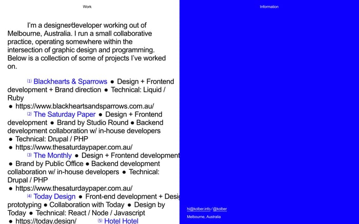 Anthony Kolber website preview