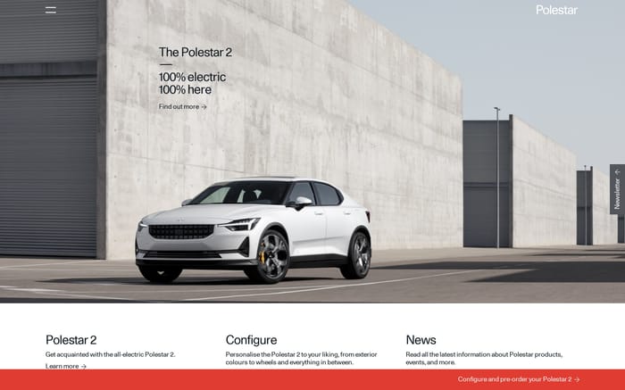  Polestar website preview
