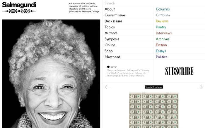  Salmagundi Magazine website preview