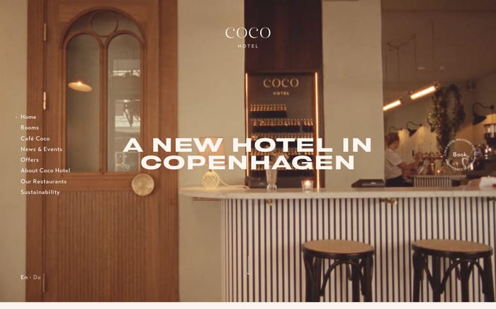 Coco hotel website preview