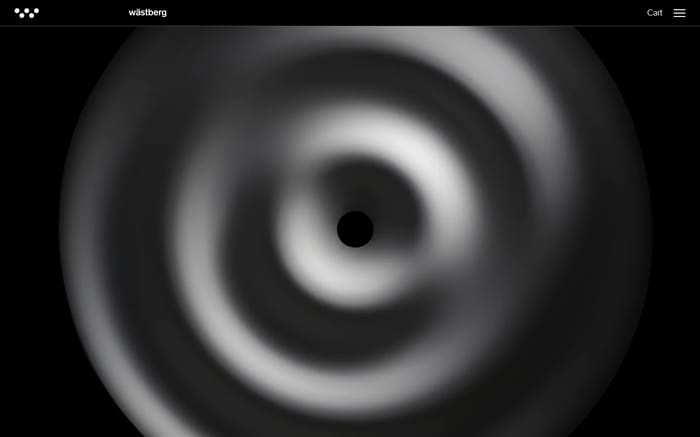 Wästberg Lighting website preview