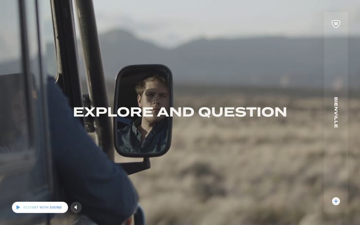 Bienville capital website preview