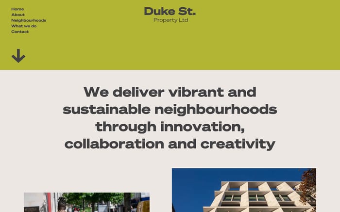 Duke Street Property website preview