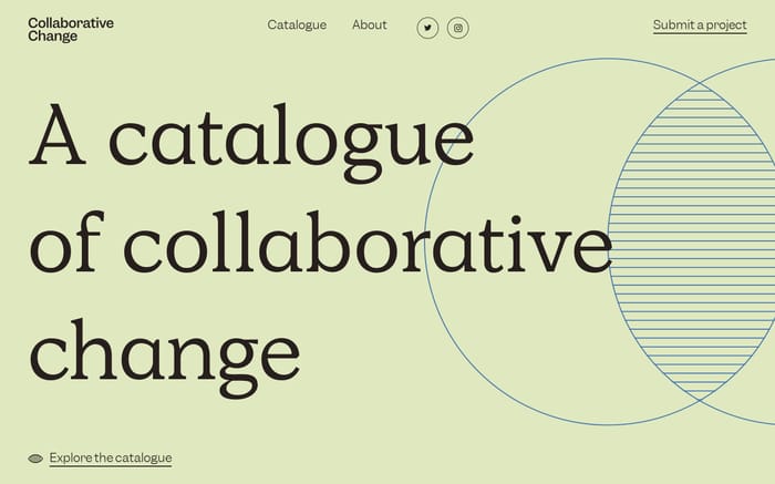 Collaborative Change website preview