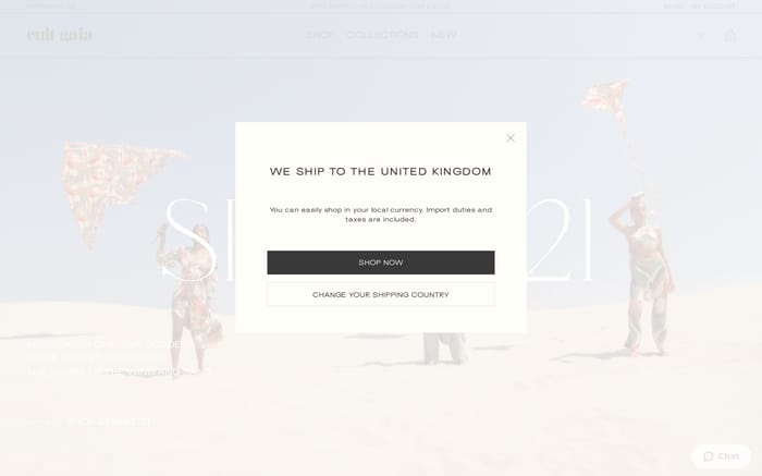 Cult Gaia website preview