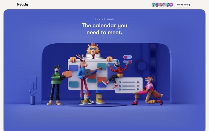 Ready website preview