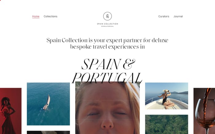 Spain Collection website preview