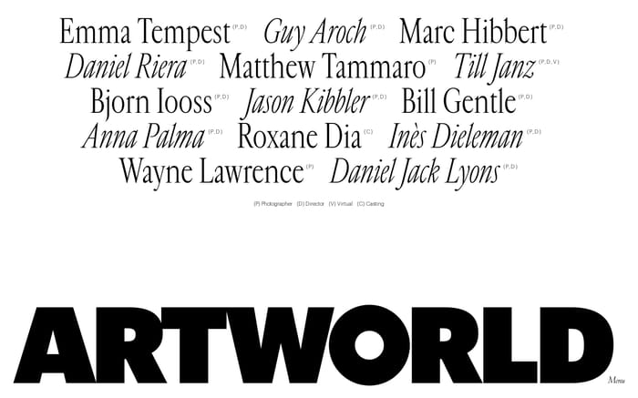 Artworld website preview