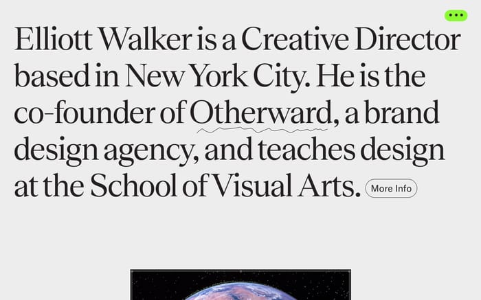 Elliott Walker website preview