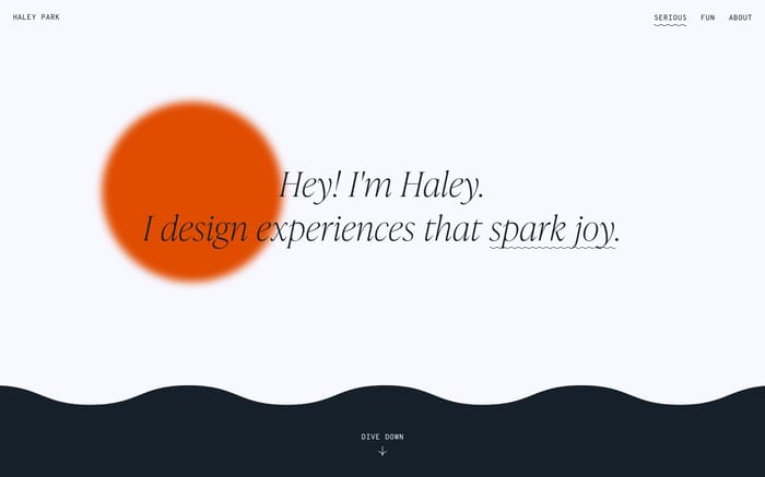 Haley Park website preview