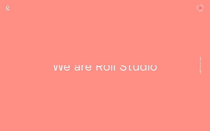 Roll Studio website preview