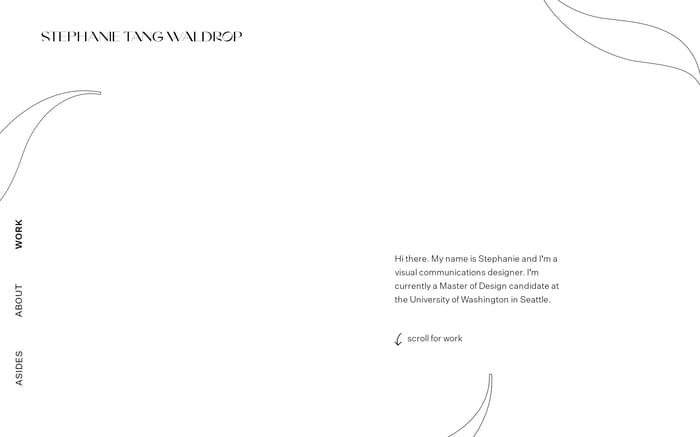 Stephanie Waldrop website preview