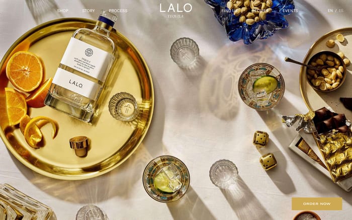 Lalo Tequila website preview