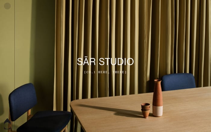 SĀR Studio website preview