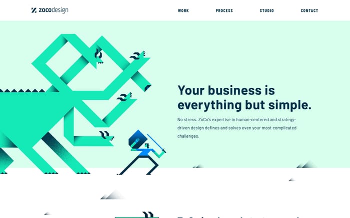 ZoCo Design | Digital & UX design + Branding + Innovation website preview