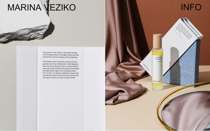 Marina Veziko website preview