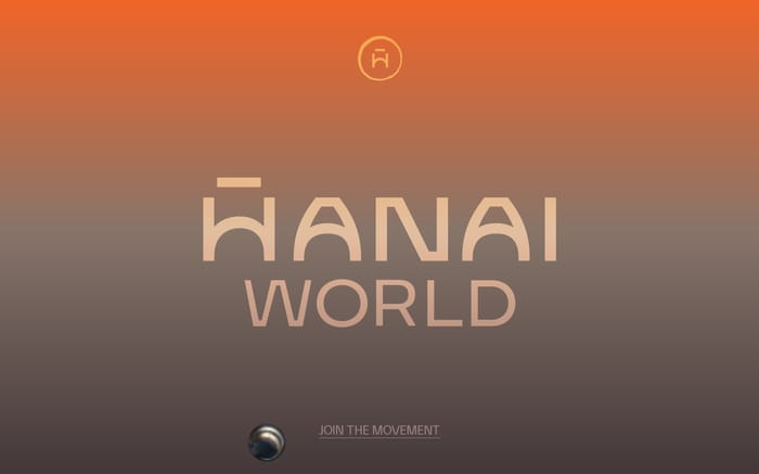 Hanai world website preview