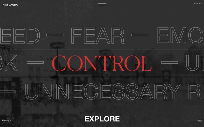 Niki Lauda website preview