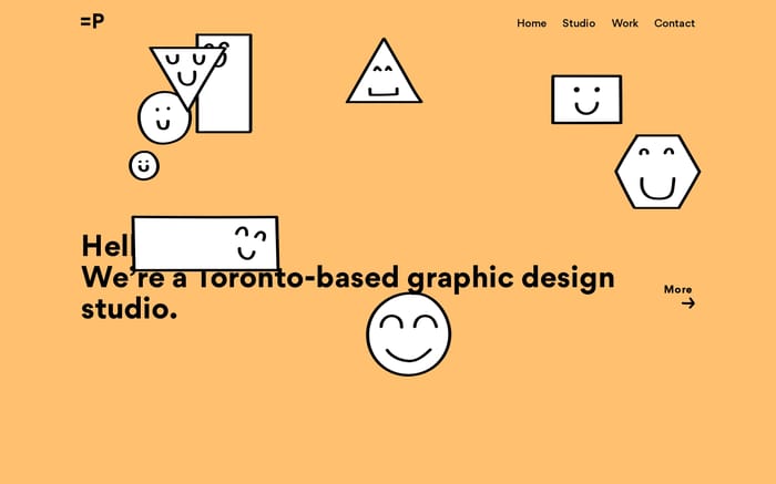 Equal Parts Studio website preview