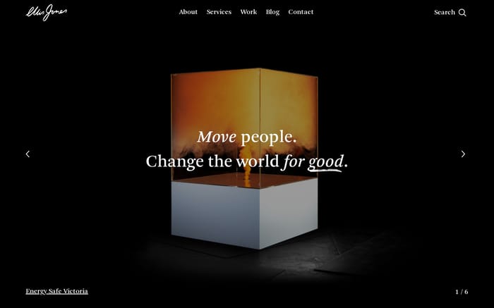 Ellis Jones website preview