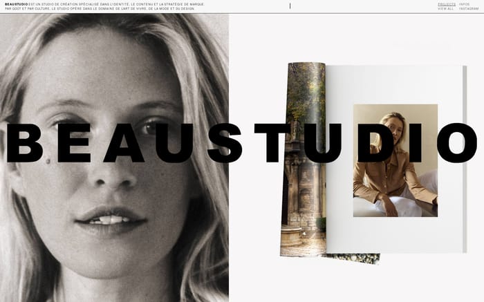 Beaustudio website preview