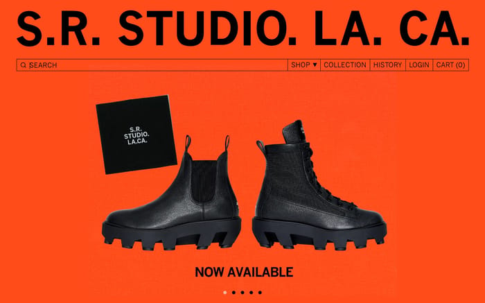 S.R. STUDIO. LA. CA. by Sterling Ruby website preview