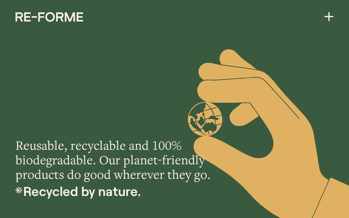 Re-forme website preview