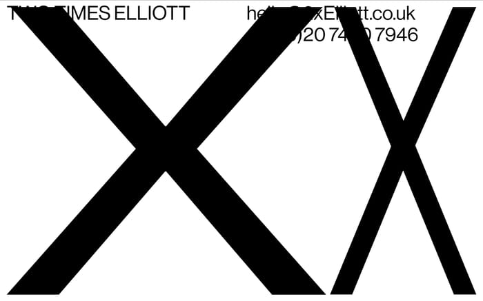 Two Times Elliott website preview