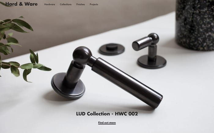 Hard & Ware website preview