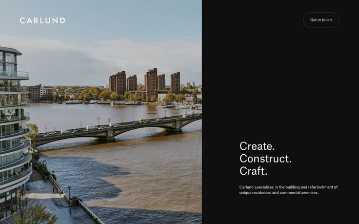 Carlund website preview