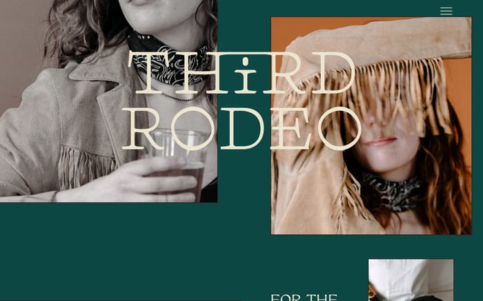 Third Rodeo Creative website preview