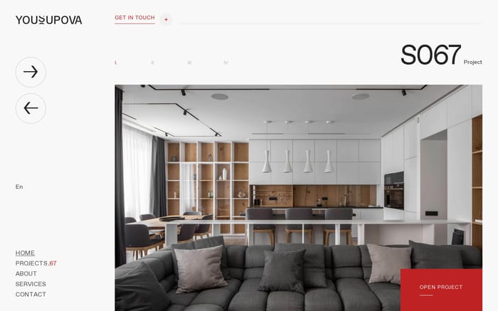 Yousupova website preview