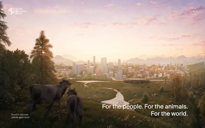 Cellular Agriculture Society website preview