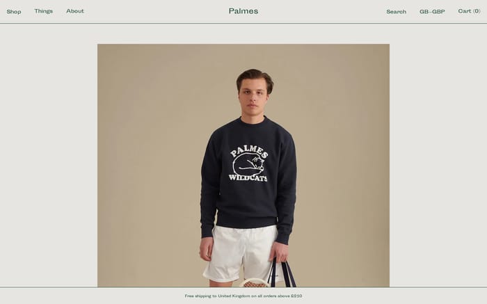 Palmes Tennis Society website preview