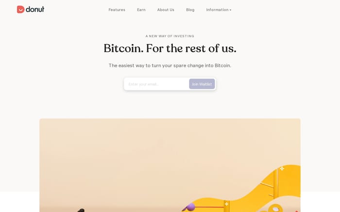 Donut website preview