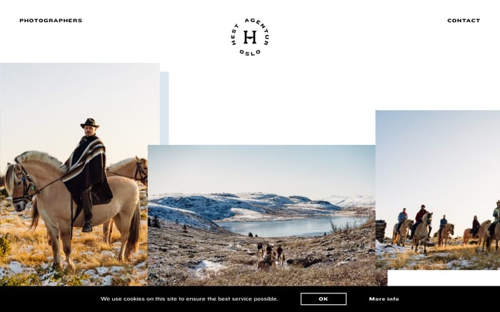 Hest Agentur Oslo website preview