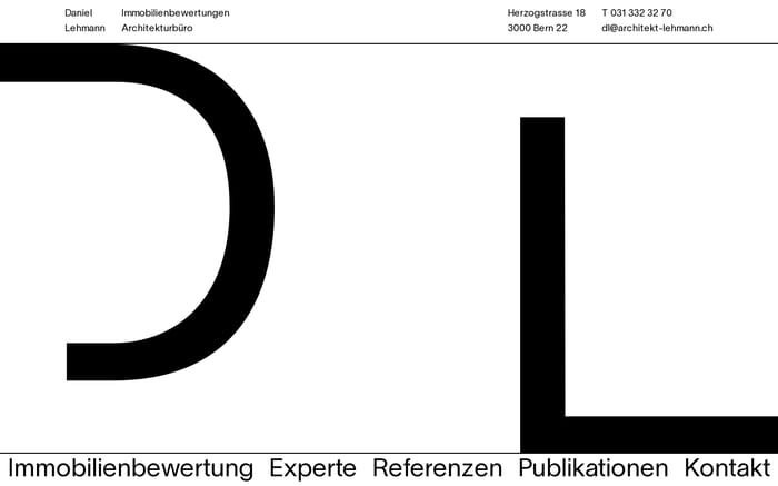 Immobilienbewertung Bern website preview