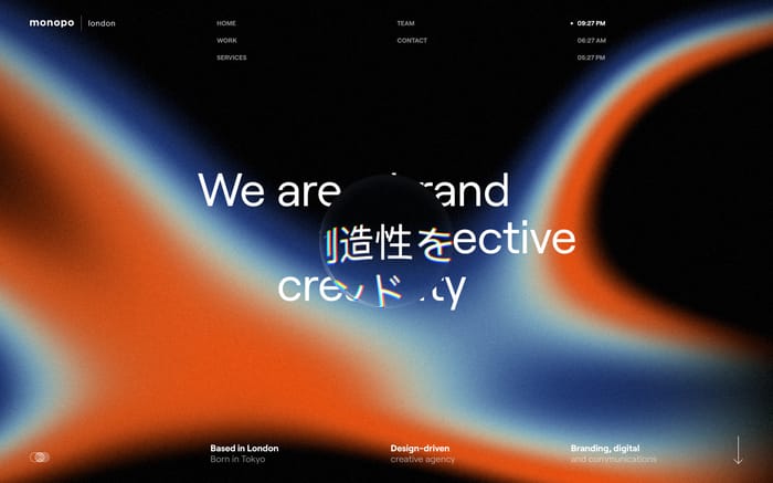 Monopo london website preview