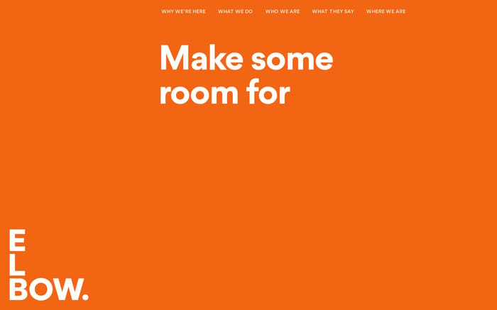 Elbow website preview