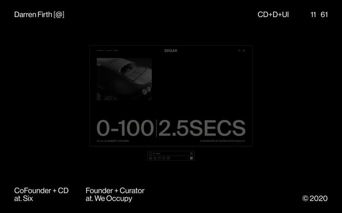Darren Firth website preview