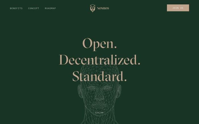 Nomios website preview