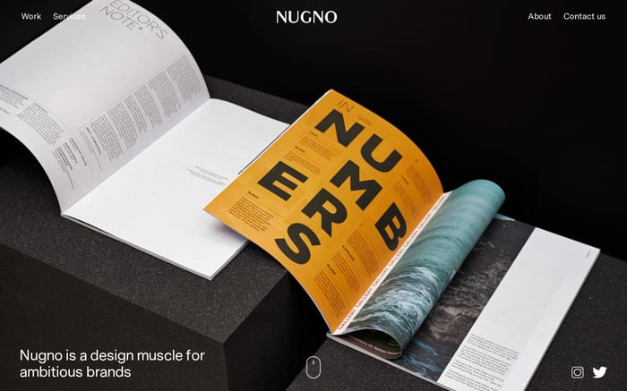 Nugno website preview