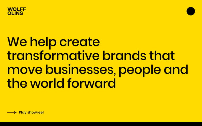 Wolff Olins website preview