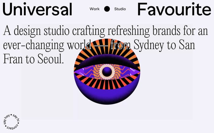 Universal Favourite website preview
