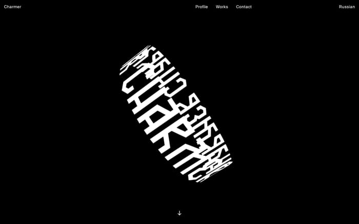 Charmer website preview