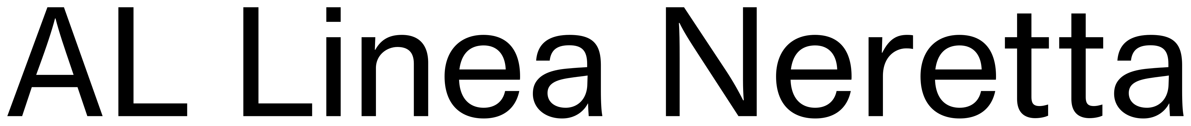 AL Linea Neretta font preview