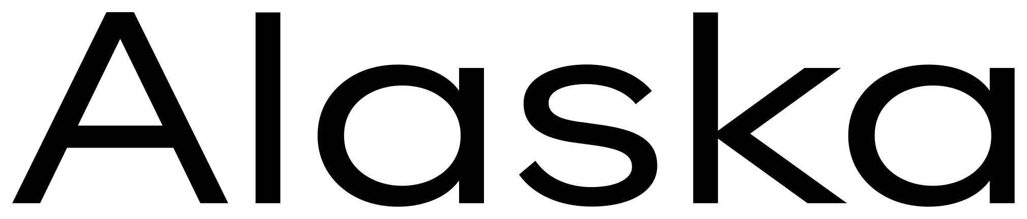Alaska font preview