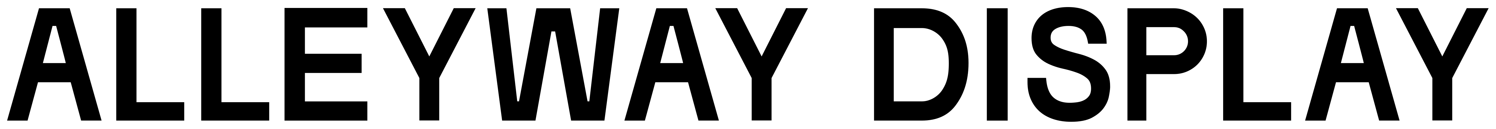 Alleyway Display font preview