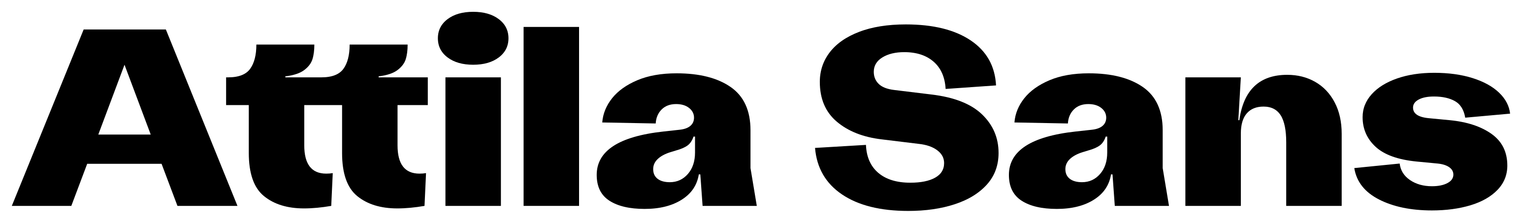 Attila Sans font