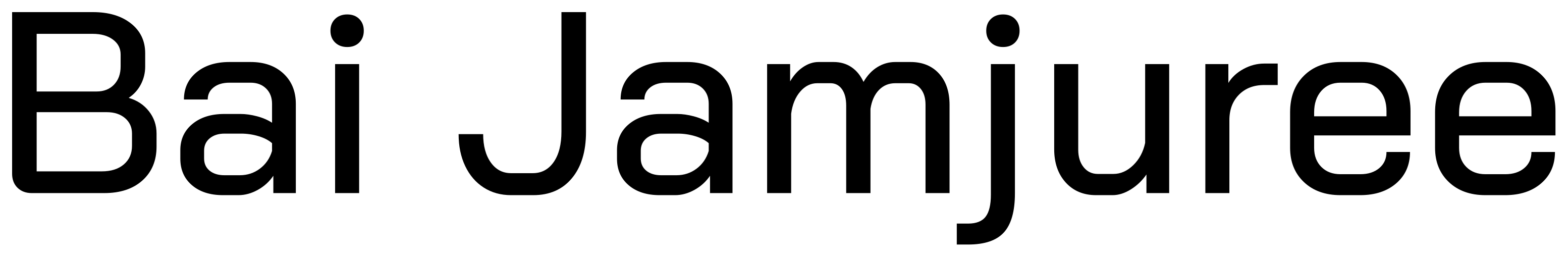 Bai Jamjuree font preview